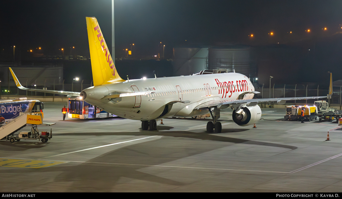 Aircraft Photo of TC-RBJ | Airbus A321-251NX | Pegasus Airlines | AirHistory.net #807234
