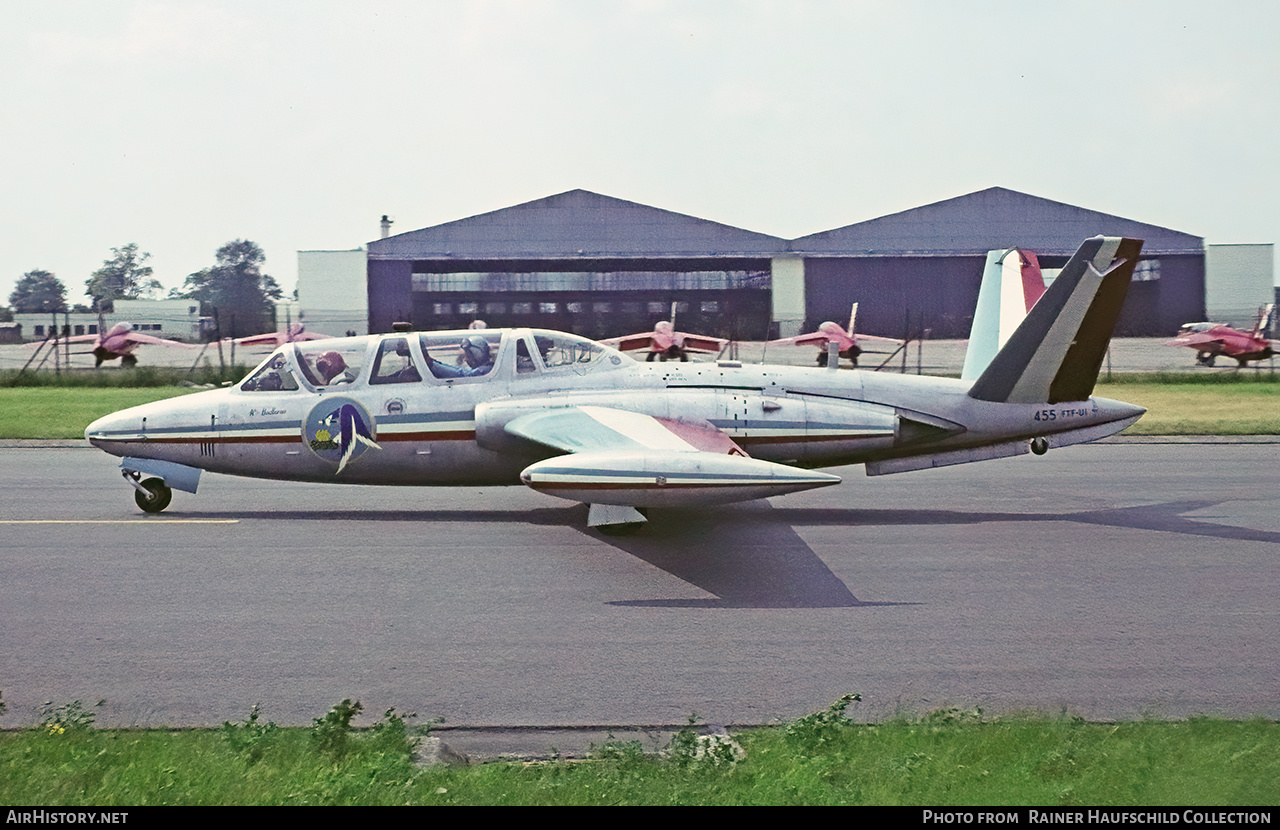 Aircraft Photo of 455 | Fouga CM-170 Magister | AirHistory.net #807264