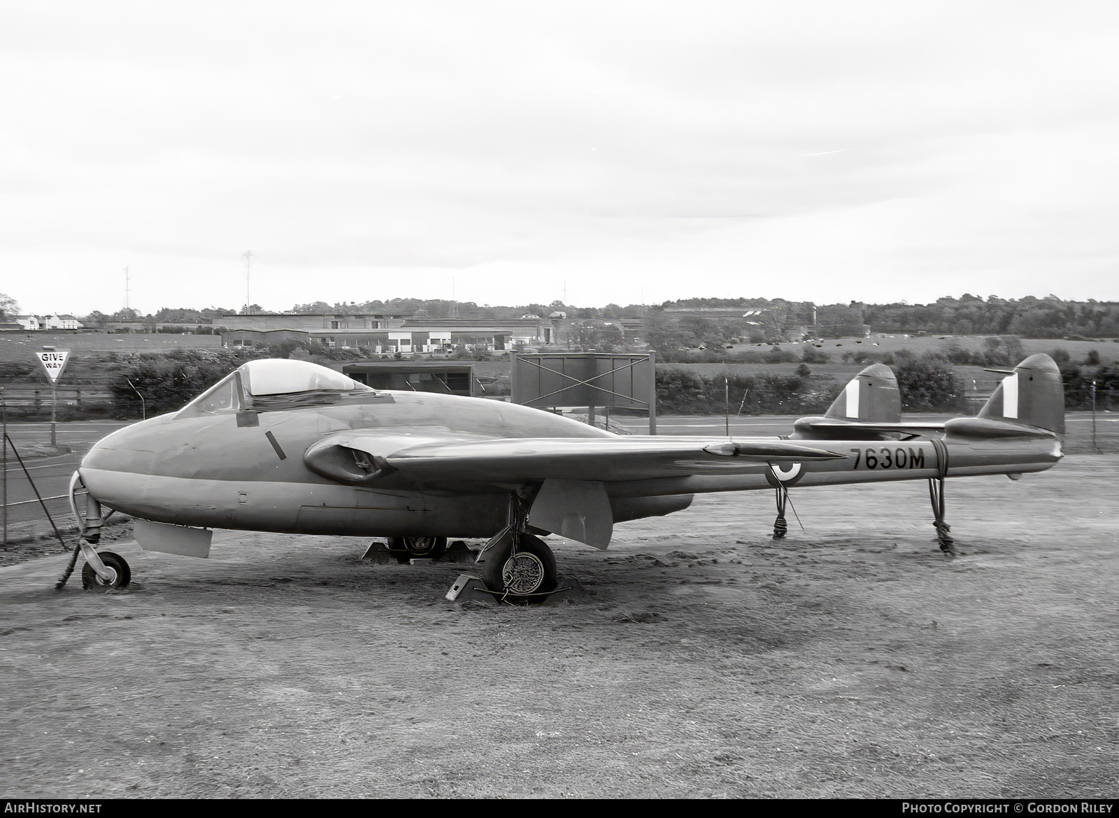 Aircraft Photo of 7630M | De Havilland D.H. 100 Vampire FB5 | UK - Air Force | AirHistory.net #807273