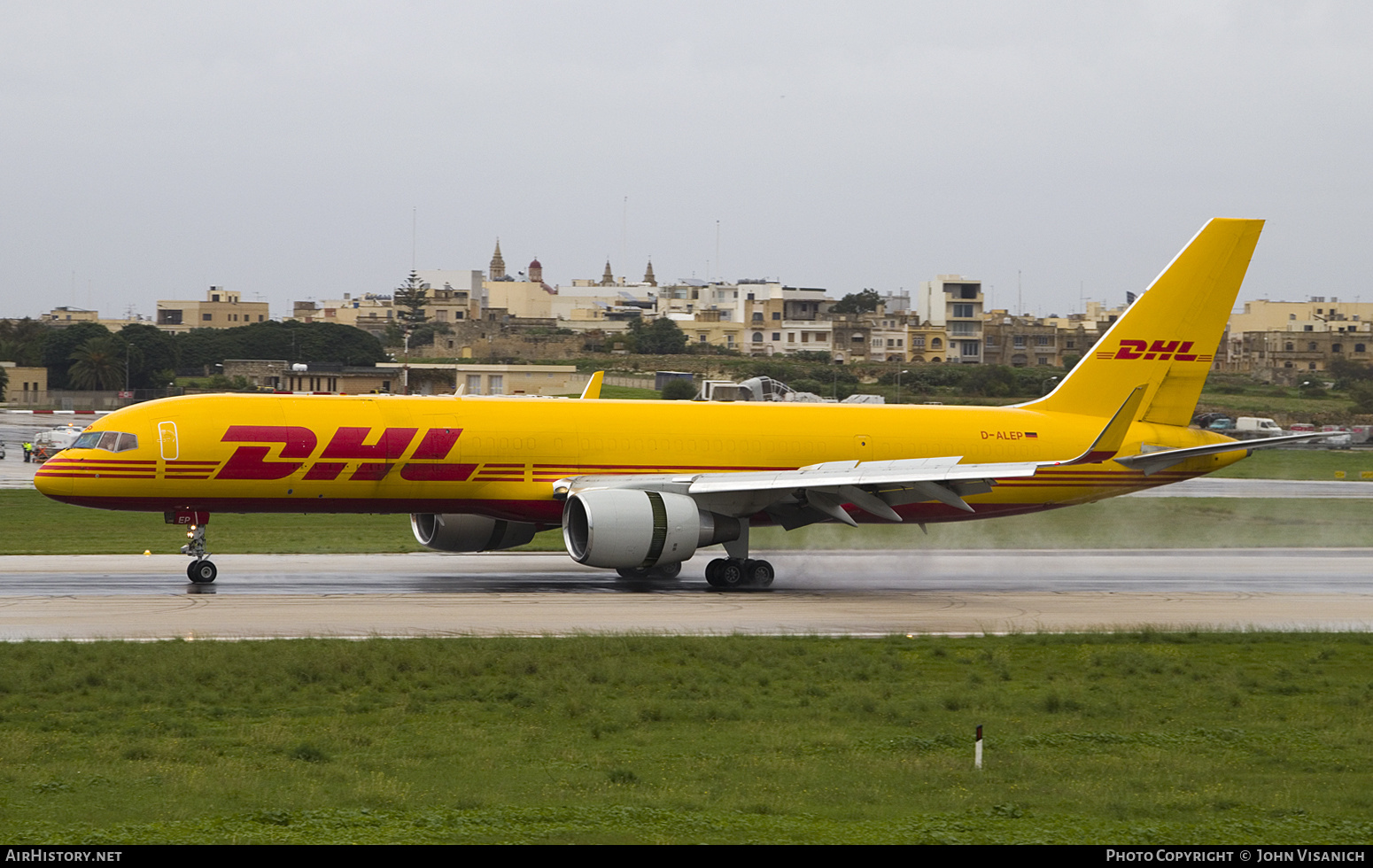 Aircraft Photo of D-ALEP | Boeing 757-2Q8(PCF) | DHL International | AirHistory.net #807302
