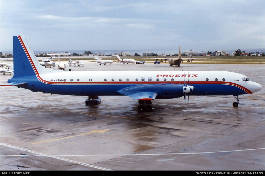 Aircraft Photo of EX-75466 | Ilyushin Il-18D | Phoenix Aviation | AirHistory.net #807324