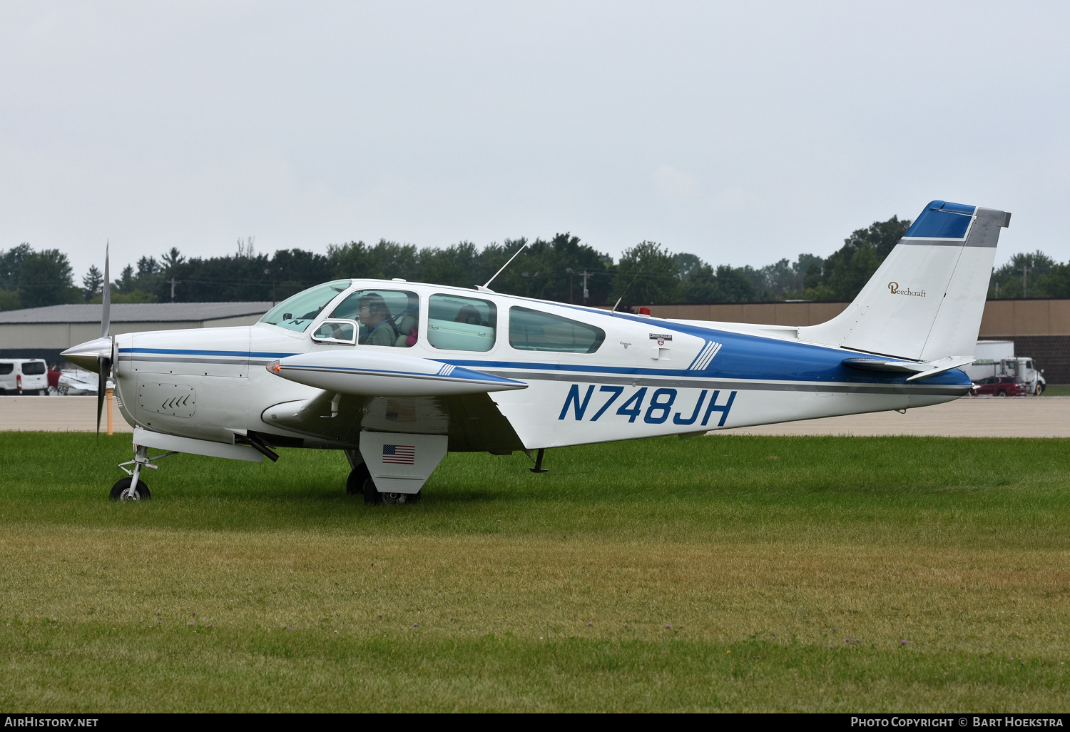 Aircraft Photo of N748JH | Beech 35-B33 Debonair | AirHistory.net #807344