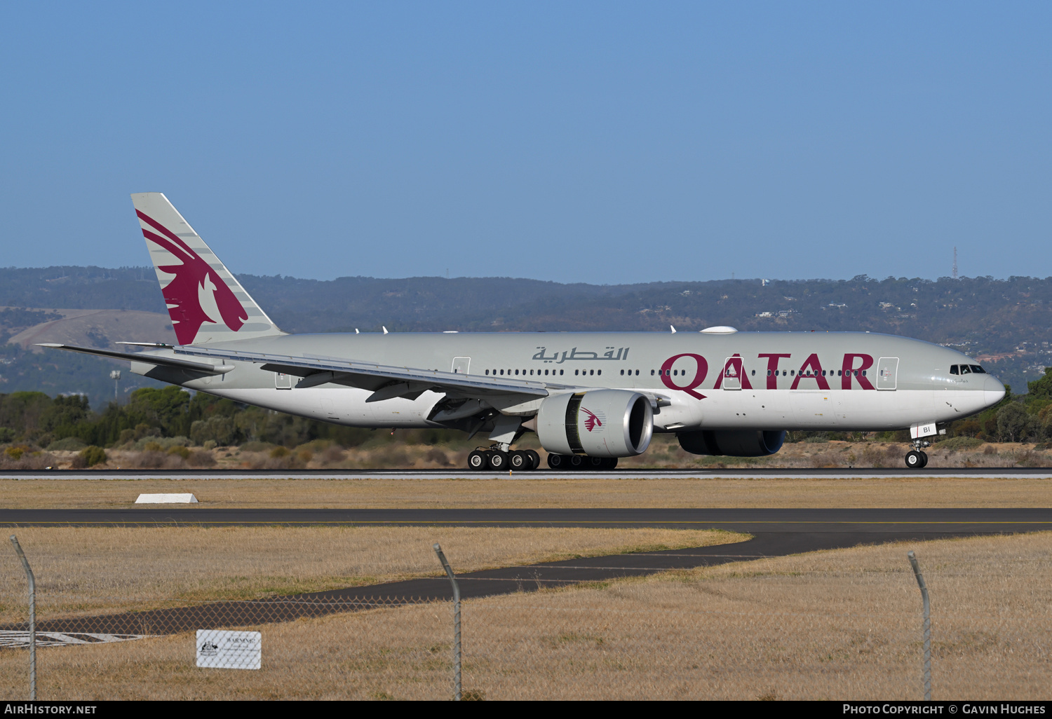 Aircraft Photo of A7-BBI | Boeing 777-2DZ/LR | Qatar Airways | AirHistory.net #807351