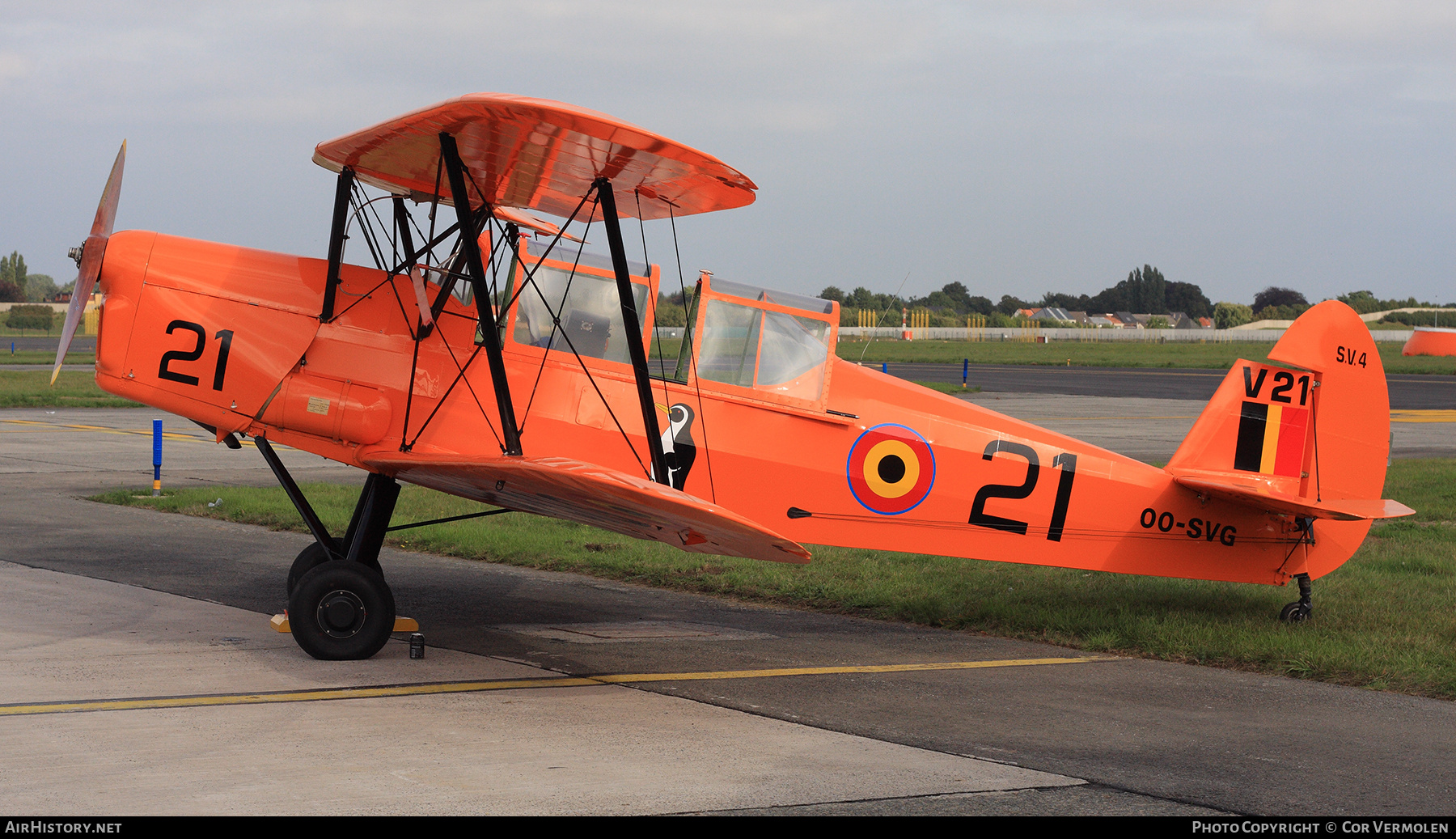 Aircraft Photo of OO-SVG / V-21 | Stampe-Vertongen SV-4B | Belgium - Air Force | AirHistory.net #807360