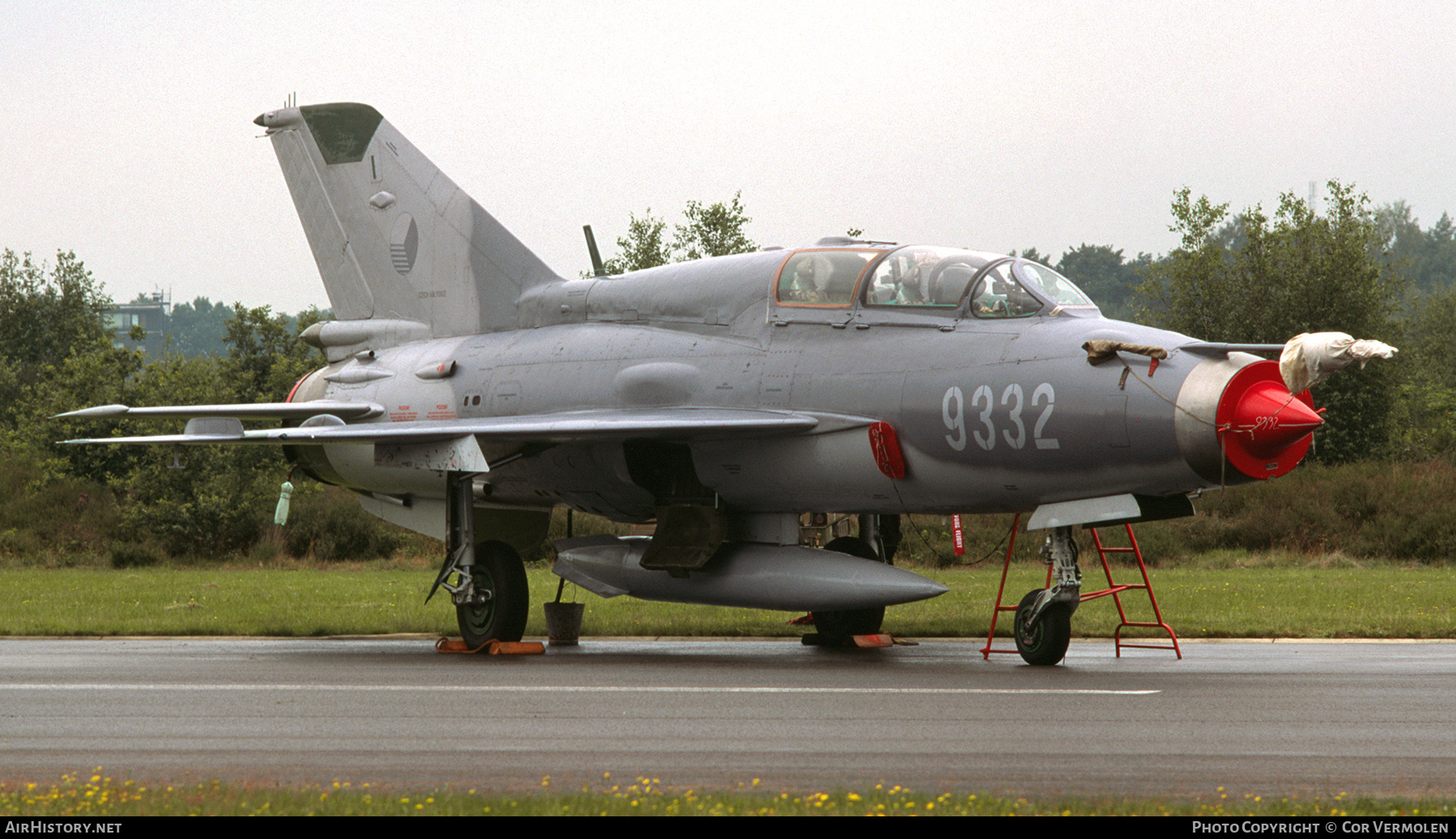 Aircraft Photo of 9332 | Mikoyan-Gurevich MiG-21UM | Czechia - Air Force | AirHistory.net #807368