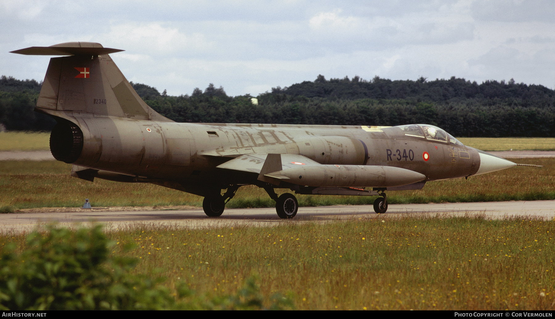 Aircraft Photo of R-340 | Lockheed F-104G Starfighter | Denmark - Air Force | AirHistory.net #807370