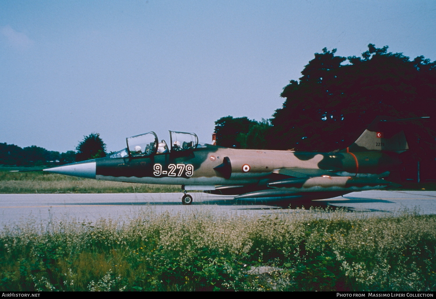 Aircraft Photo of 62-12279 / 2279 | Lockheed TF-104G Starfighter | Turkey - Air Force | AirHistory.net #807374