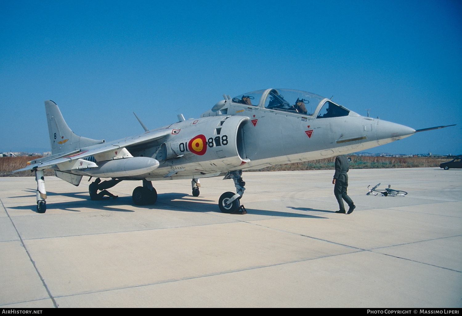 Aircraft Photo of VAE.1-2 | Hawker Siddeley TAV-8S Matador | Spain - Navy | AirHistory.net #807383