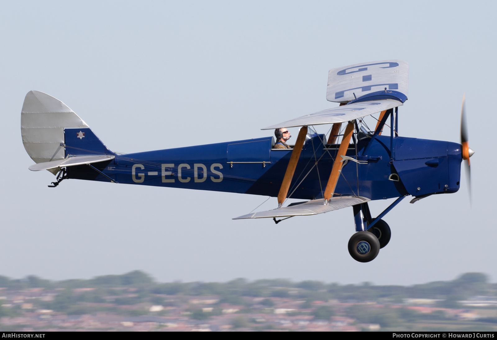 Aircraft Photo of G-ECDS | De Havilland D.H. 82A Tiger Moth | AirHistory.net #807389