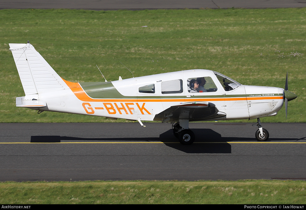 Aircraft Photo of G-BHFK | Piper PA-28-151 Cherokee Warrior | AirHistory.net #807393