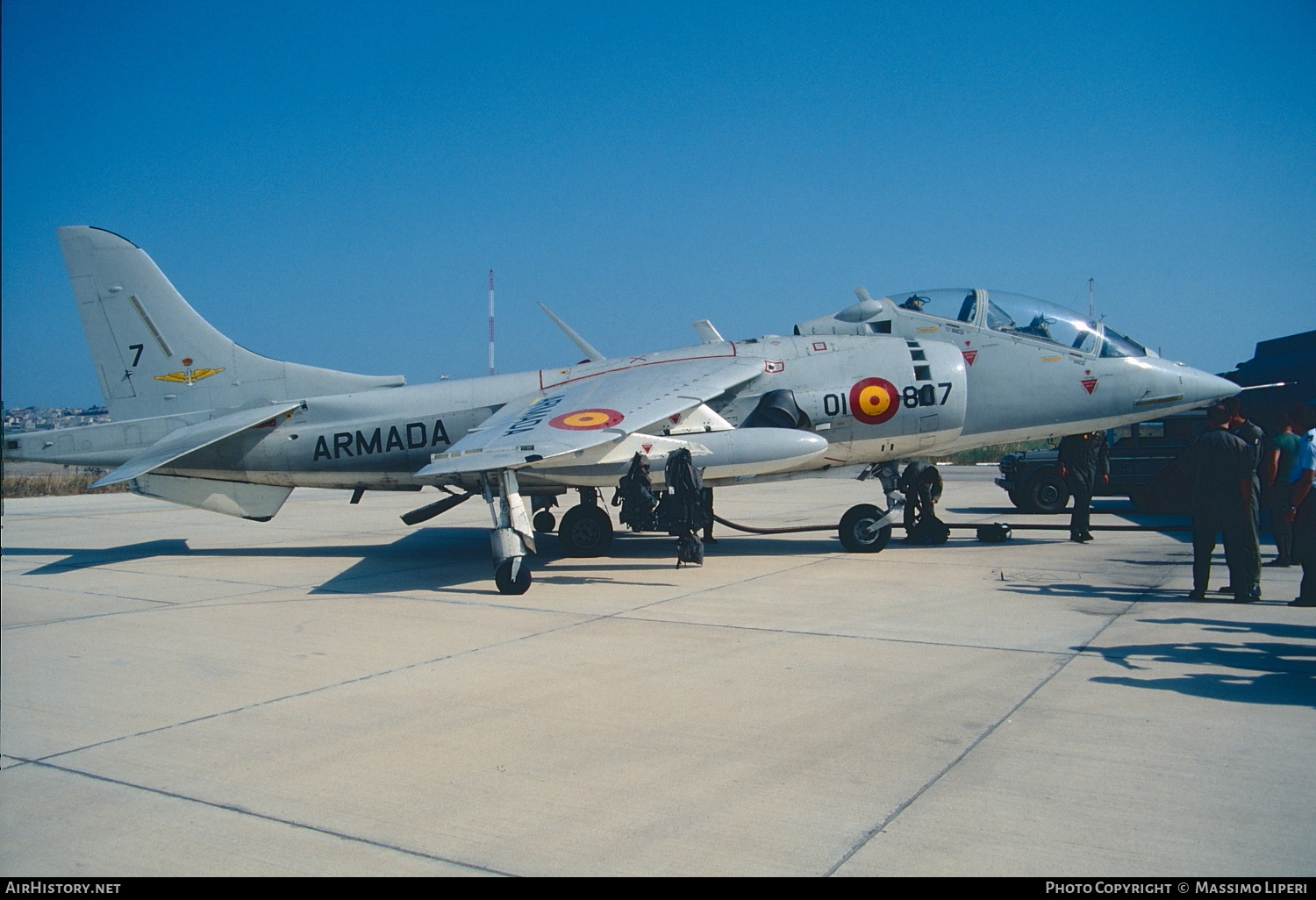 Aircraft Photo of VAE1-6 | Hawker Siddeley TAV-8S Matador | Spain - Navy | AirHistory.net #807397