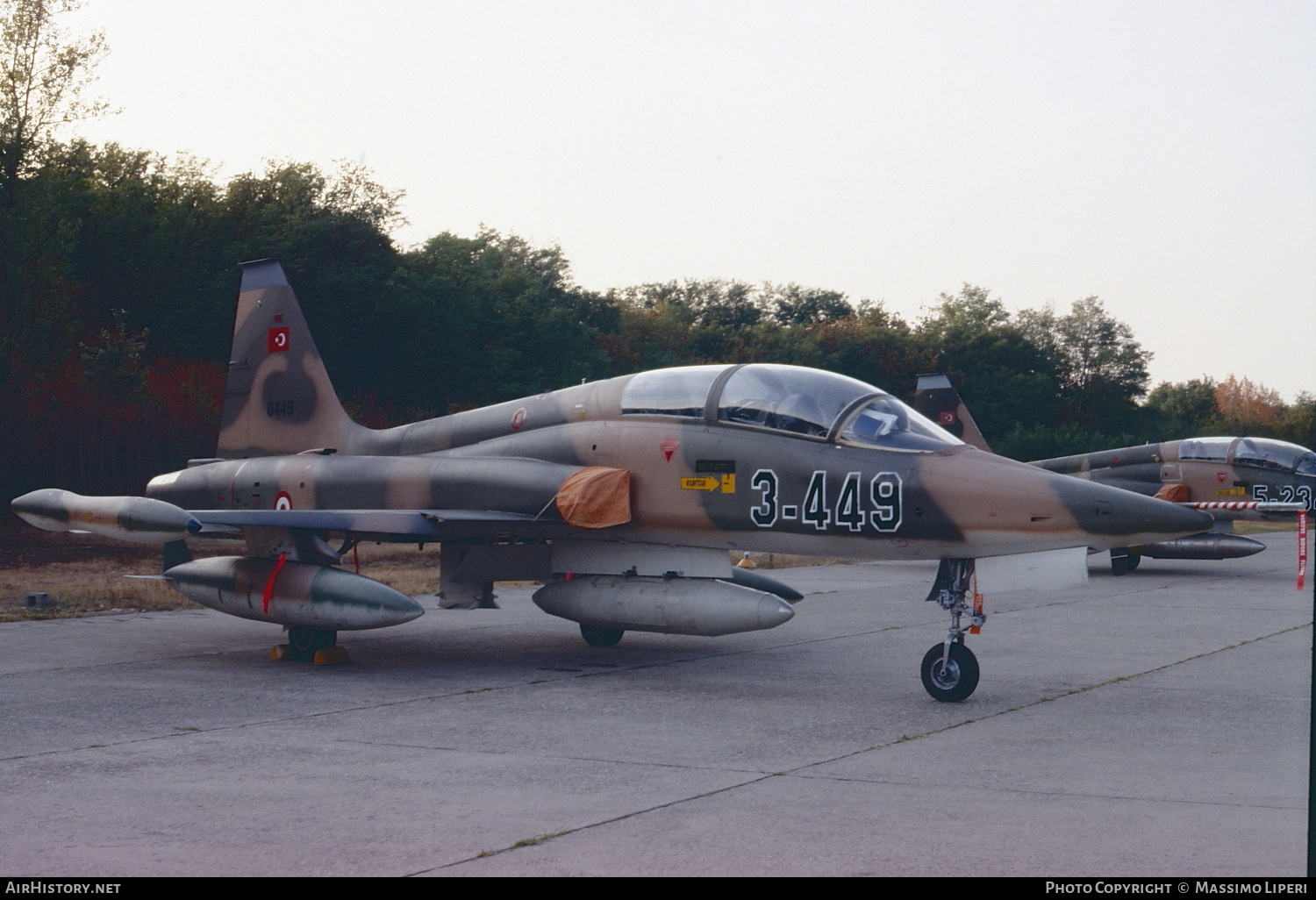 Aircraft Photo of 72-0449 / 0449 | Northrop F-5B Freedom Fighter | Turkey - Air Force | AirHistory.net #807415