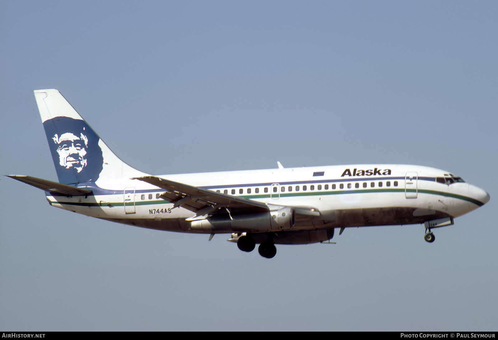 Aircraft Photo of N744AS | Boeing 737-210C/Adv | Alaska Airlines | AirHistory.net #807427