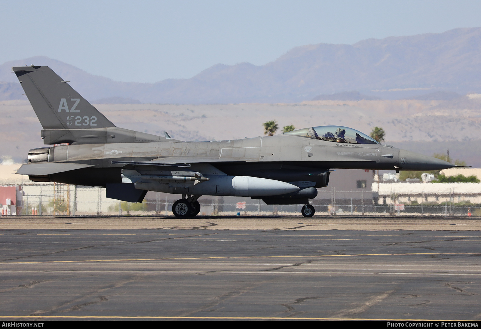 Aircraft Photo of 87-0232 / AF87232 | General Dynamics F-16C Fighting Falcon | USA - Air Force | AirHistory.net #807460