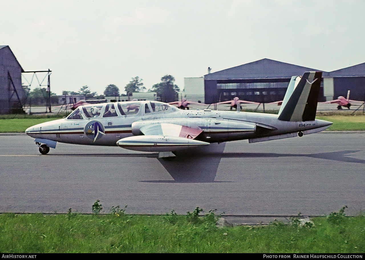 Aircraft Photo of 494 | Fouga CM-170 Magister | France - Air Force | AirHistory.net #807472