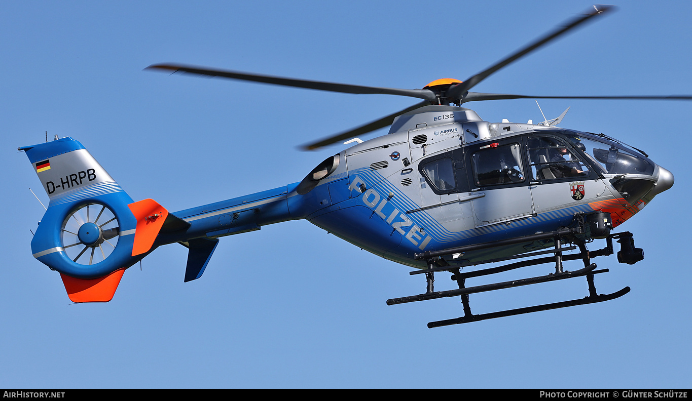 Aircraft Photo of D-HRPB | Eurocopter EC-135P-2 | Polizei | AirHistory.net #807482