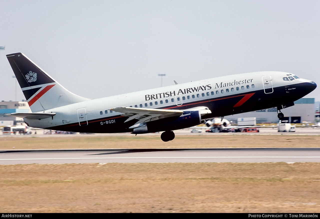 Aircraft Photo of G-BGDI | Boeing 737-236/Adv | British Airways Manchester | AirHistory.net #807496