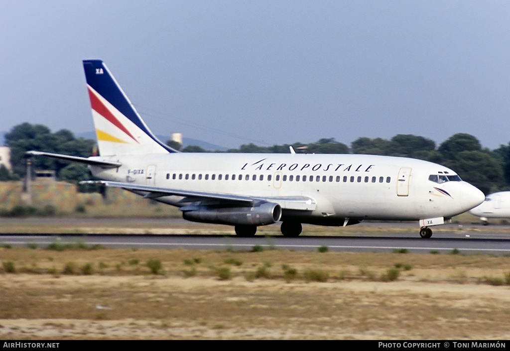 Aircraft Photo of F-GIXA | Boeing 737-2K2C/Adv | L'Aeropostale | AirHistory.net #807522