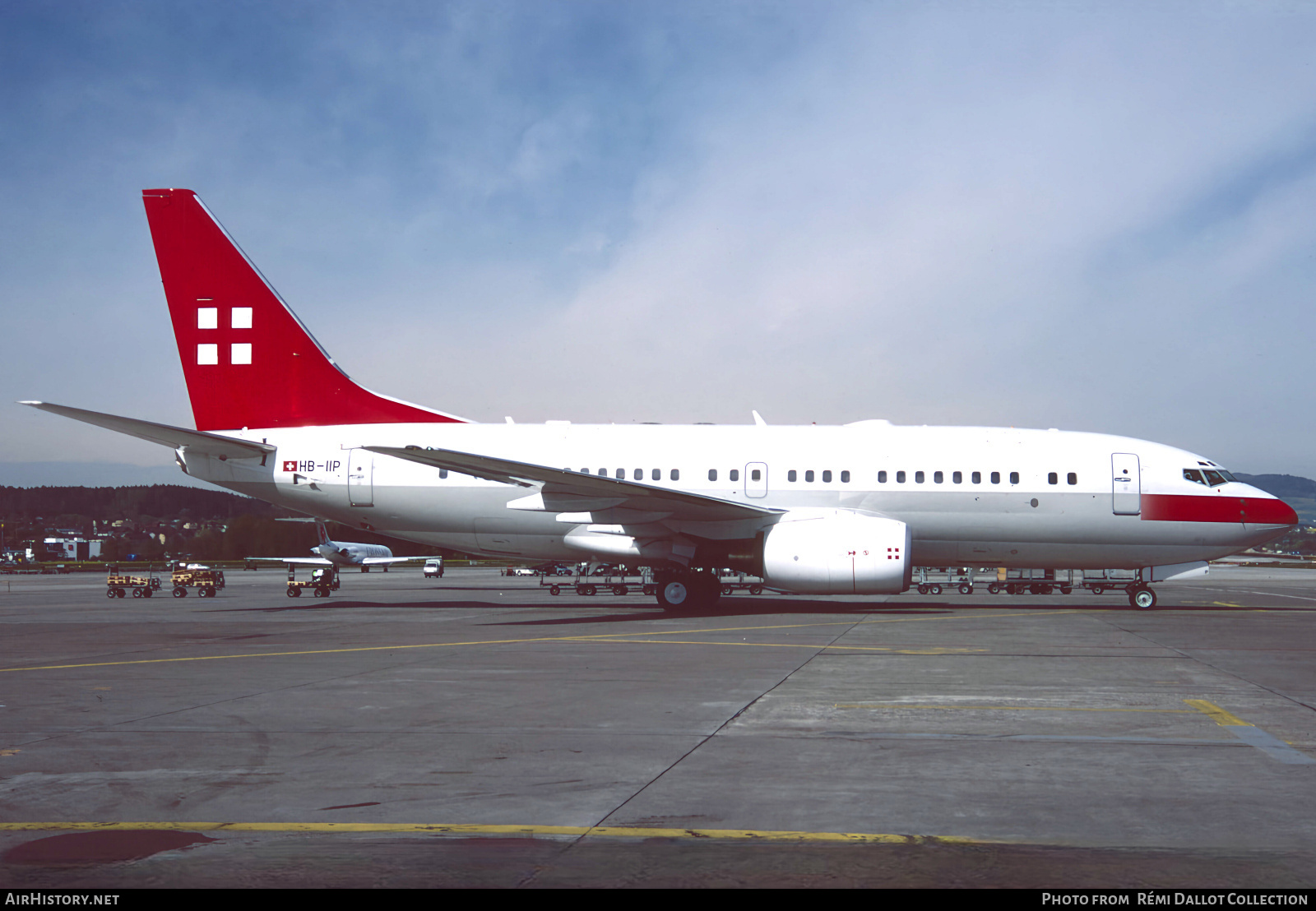 Aircraft Photo of HB-IIP | Boeing 737-7AK BBJ | PrivatAir | AirHistory.net #807535