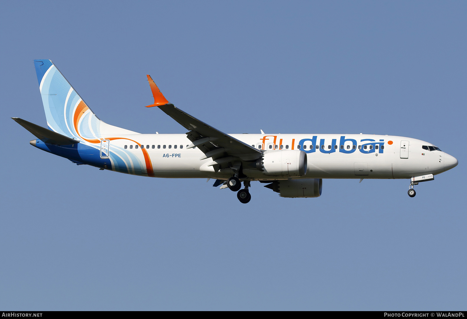 Aircraft Photo of A6-FPE | Boeing 737-8 Max 8 | Flydubai | AirHistory.net #807538