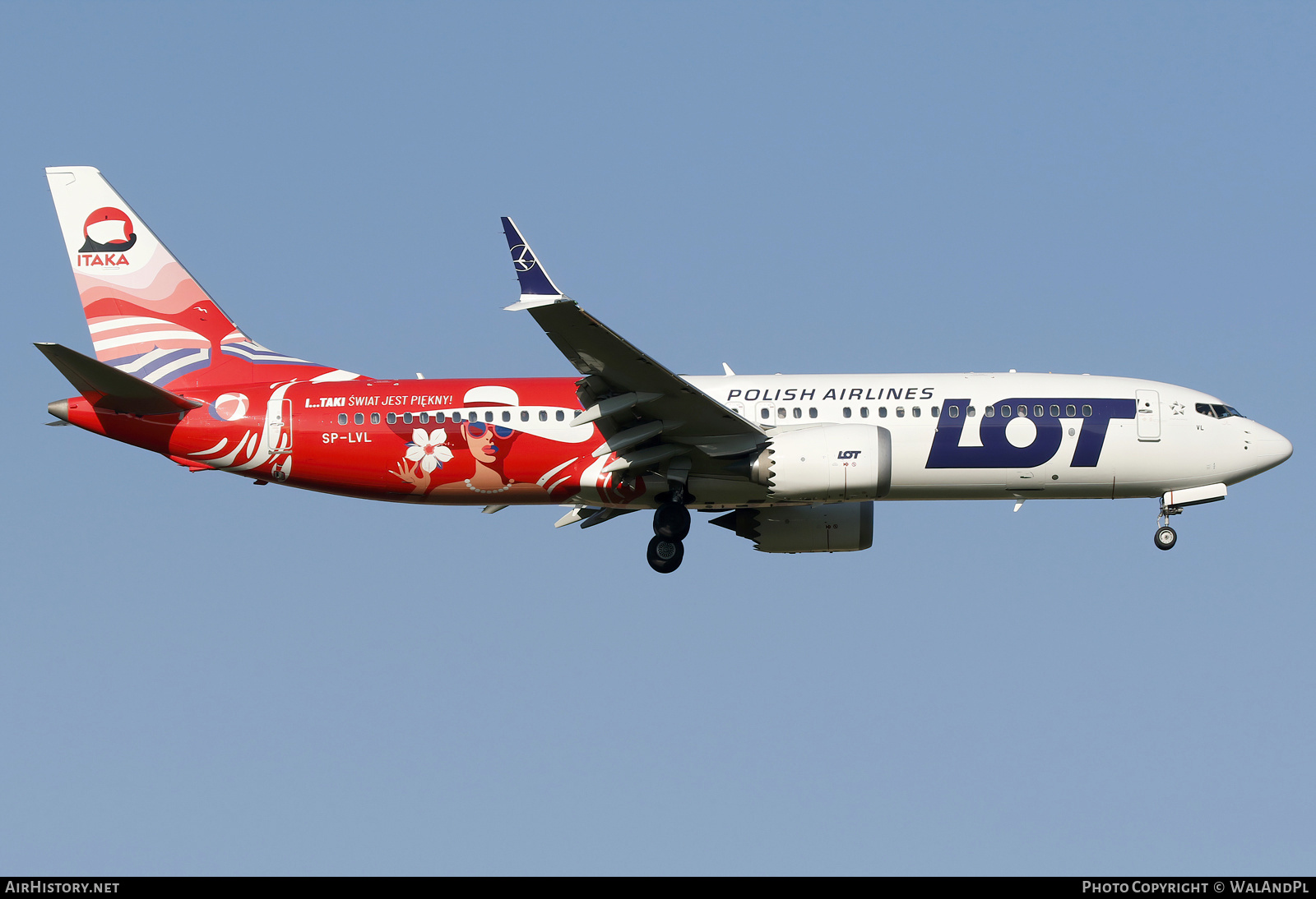 Aircraft Photo of SP-LVL | Boeing 737-8 Max 8 | LOT Polish Airlines - Polskie Linie Lotnicze | AirHistory.net #807551