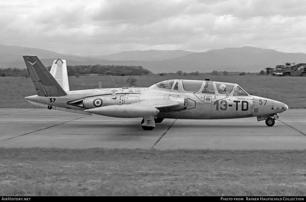 Aircraft Photo of 57 | Fouga CM-170R Magister | France - Air Force | AirHistory.net #807561