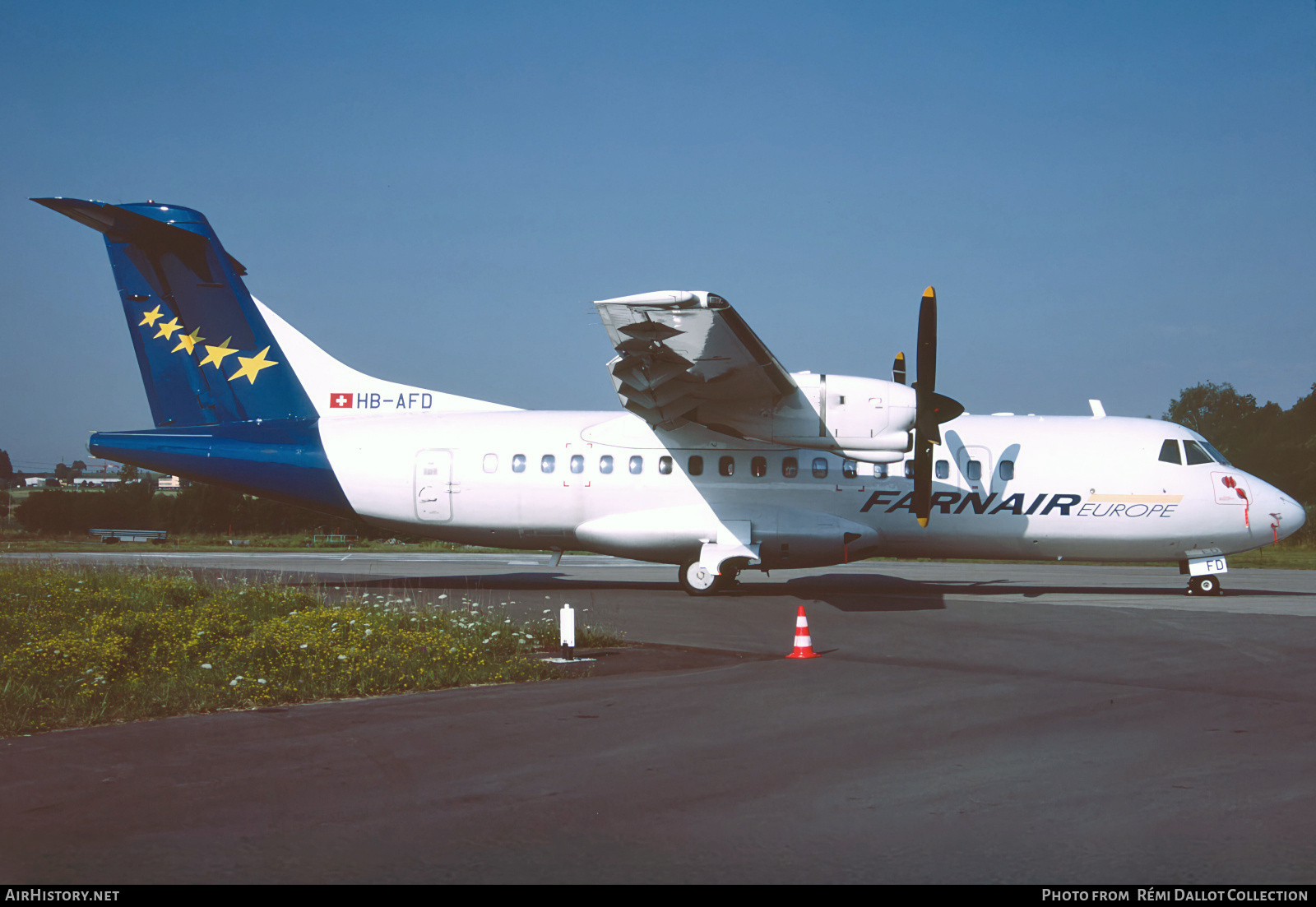 Aircraft Photo of HB-AFD | ATR ATR-42-320F | Farnair Europe | AirHistory.net #807568