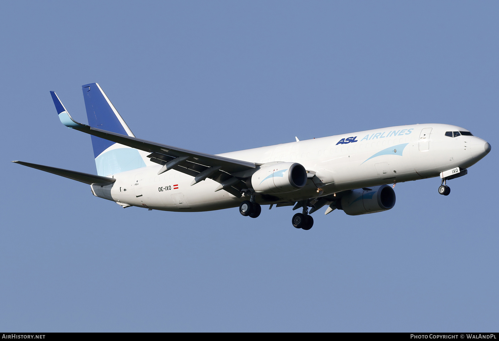 Aircraft Photo of OE-IXO | Boeing 737-808F | ASL Airlines | AirHistory.net #807578