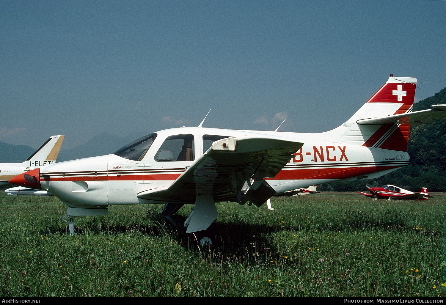 Aircraft Photo of HB-NCX | Rockwell Commander 112TC | AirHistory.net #807584