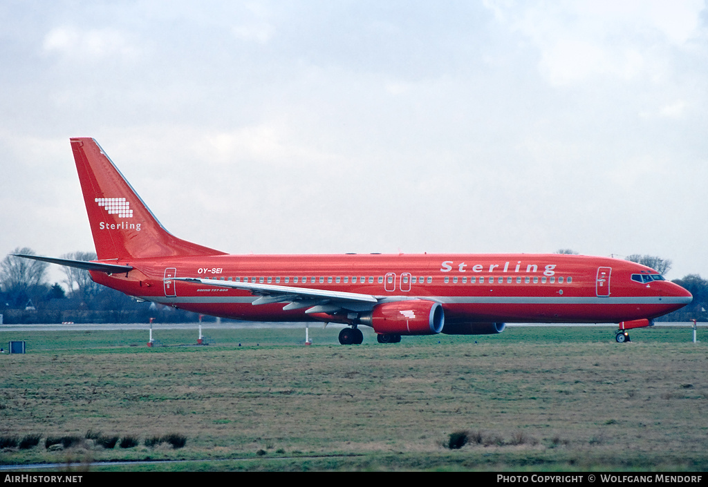 Aircraft Photo of OY-SEI | Boeing 737-85H | Sterling Airlines | AirHistory.net #807591