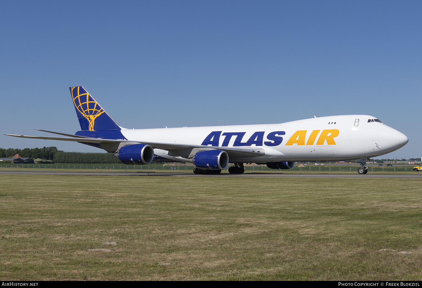 Aircraft Photo of N868GT | Boeing 747-83QF/SCD | Atlas Air | AirHistory.net #807606