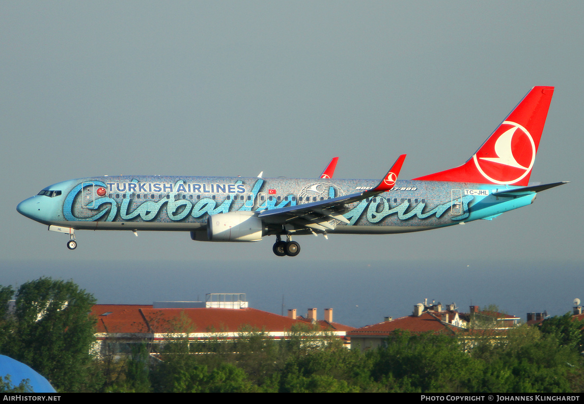 Aircraft Photo of TC-JHL | Boeing 737-8F2 | Turkish Airlines | AirHistory.net #807614