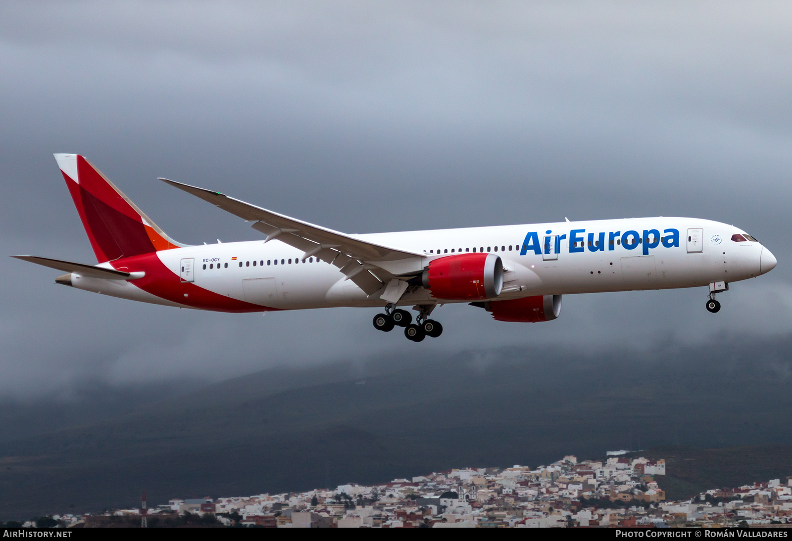 Aircraft Photo of EC-OGY | Boeing 787-9 Dreamliner | Air Europa | AirHistory.net #807615