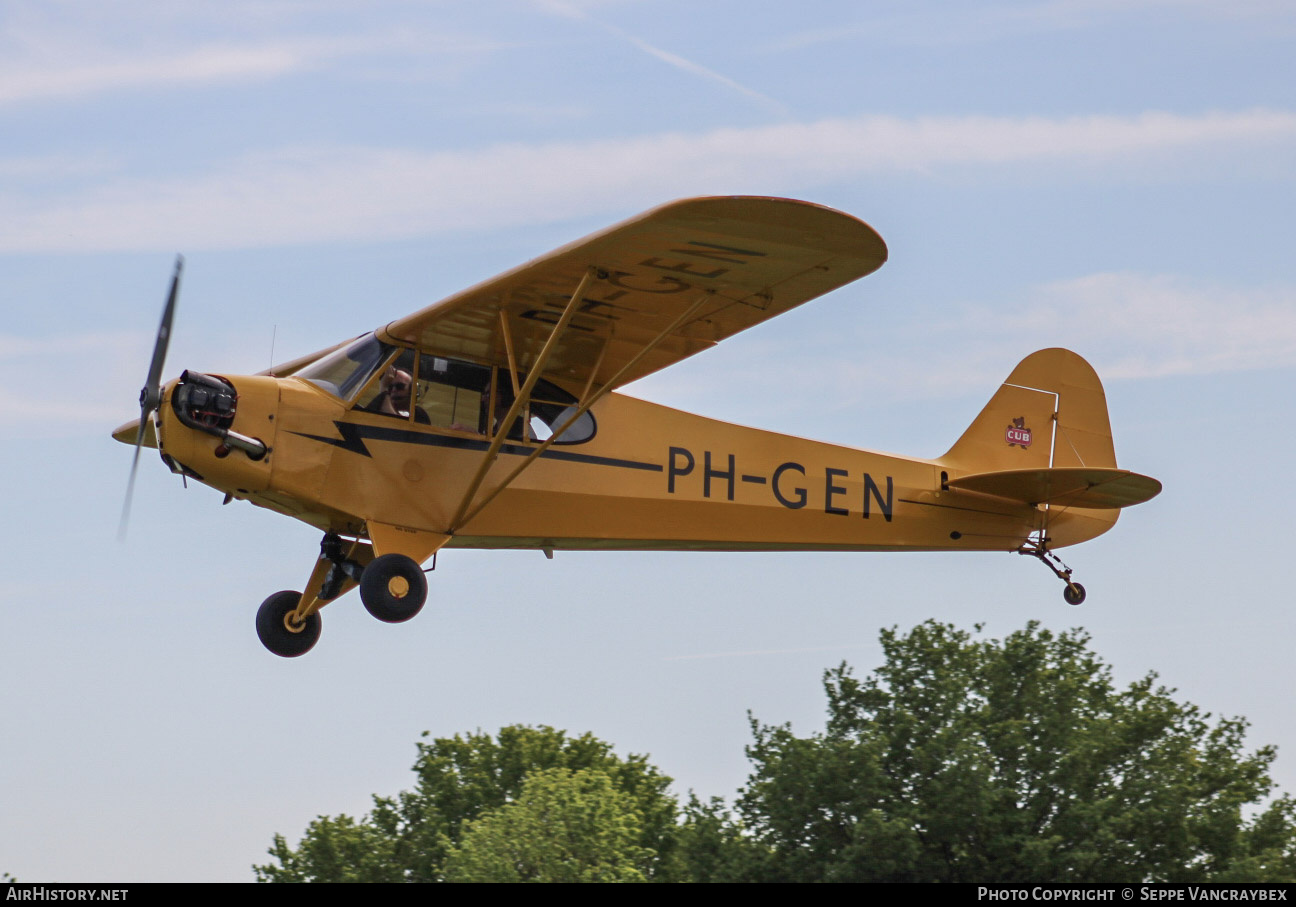 Aircraft Photo of PH-GEN | Piper J-3C-65 Cub | AirHistory.net #807625