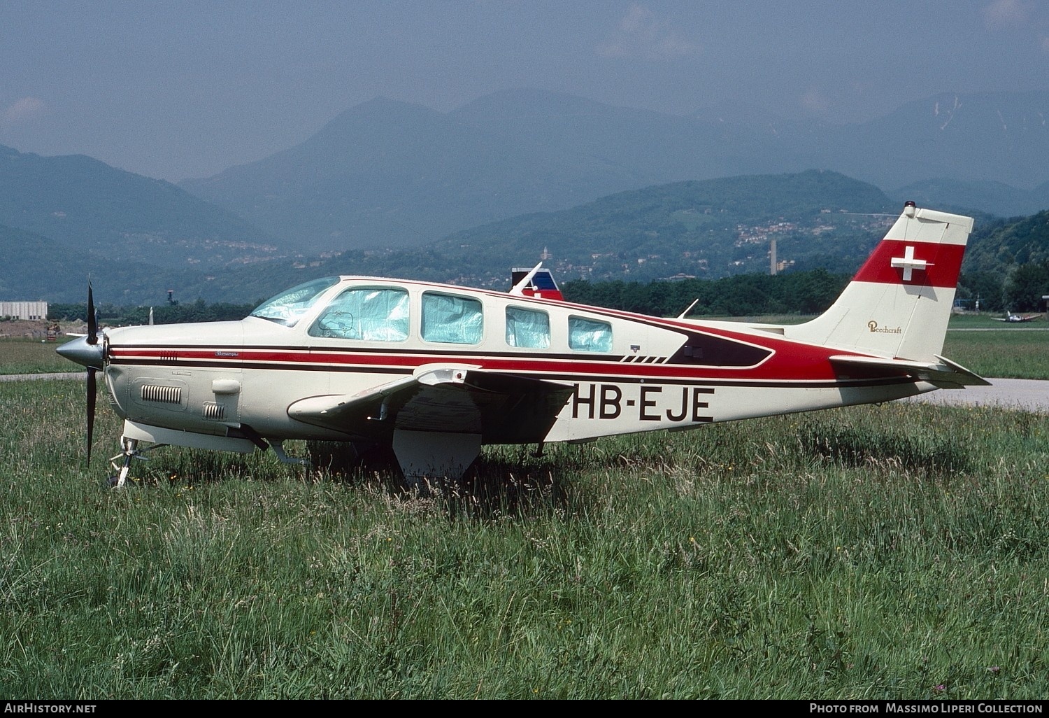 Aircraft Photo of HB-EJE | Beech A36TC Bonanza | AirHistory.net #807671