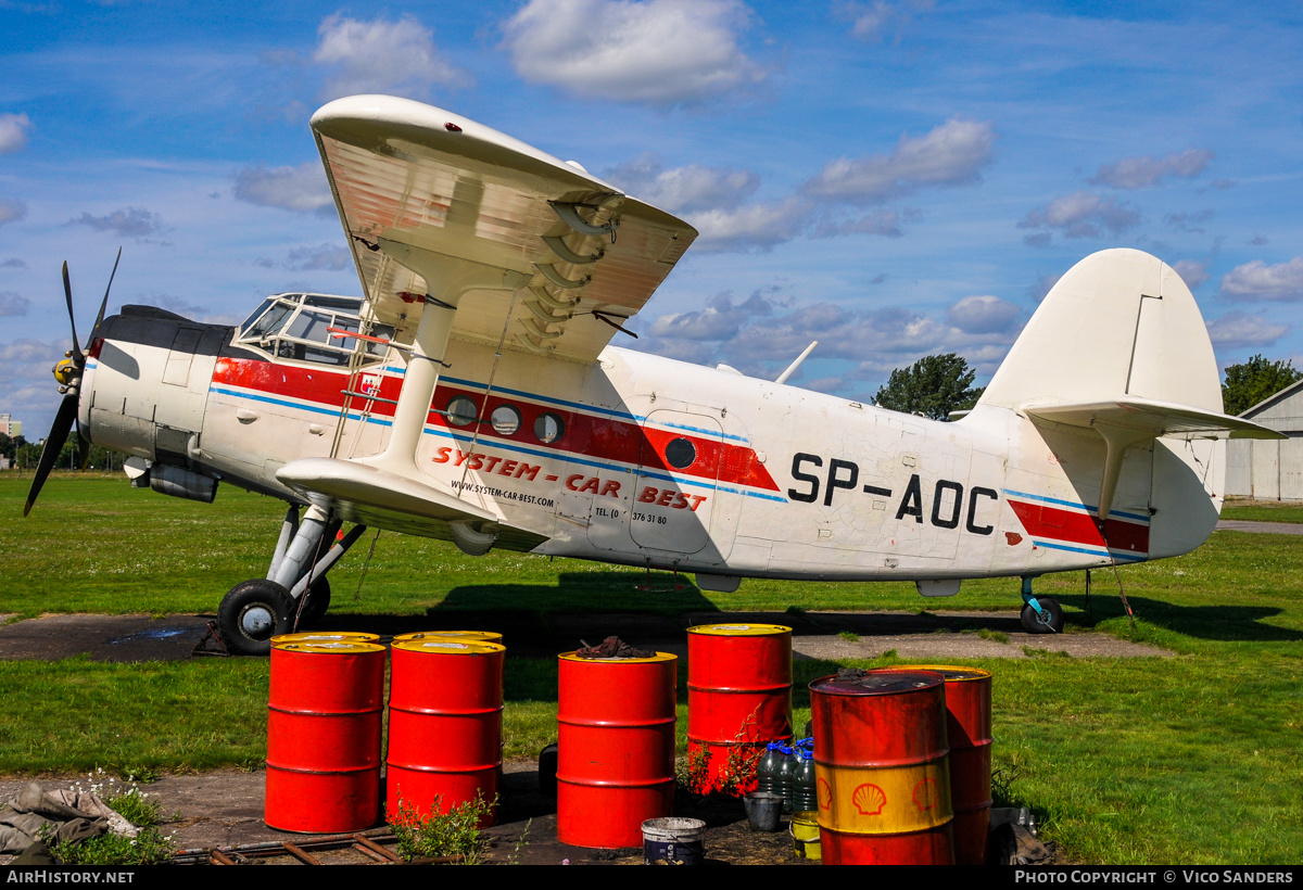 Aircraft Photo of SP-AOC | Antonov An-2T | AirHistory.net #807681
