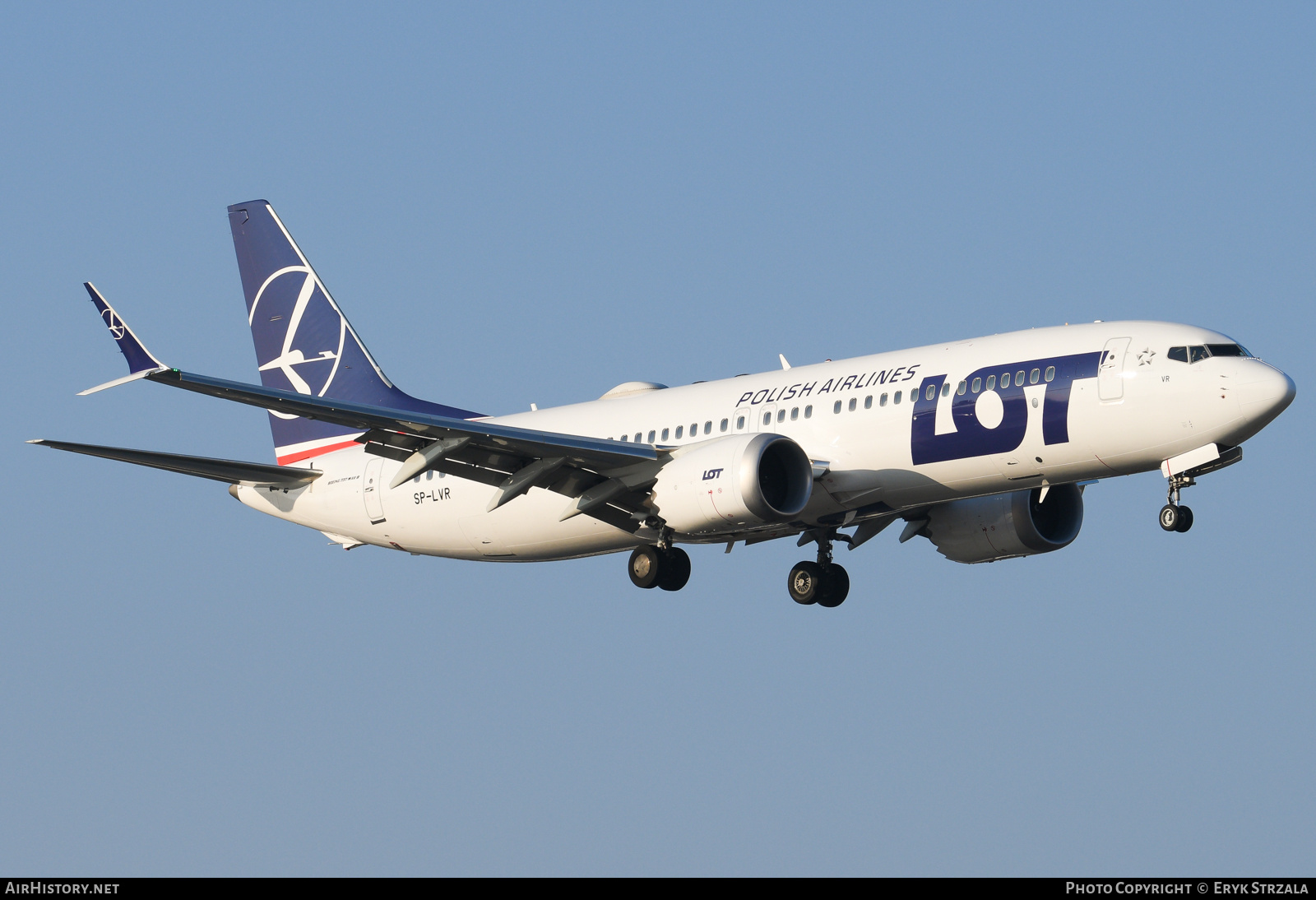 Aircraft Photo of SP-LVR | Boeing 737-8 Max 8 | LOT Polish Airlines - Polskie Linie Lotnicze | AirHistory.net #807688