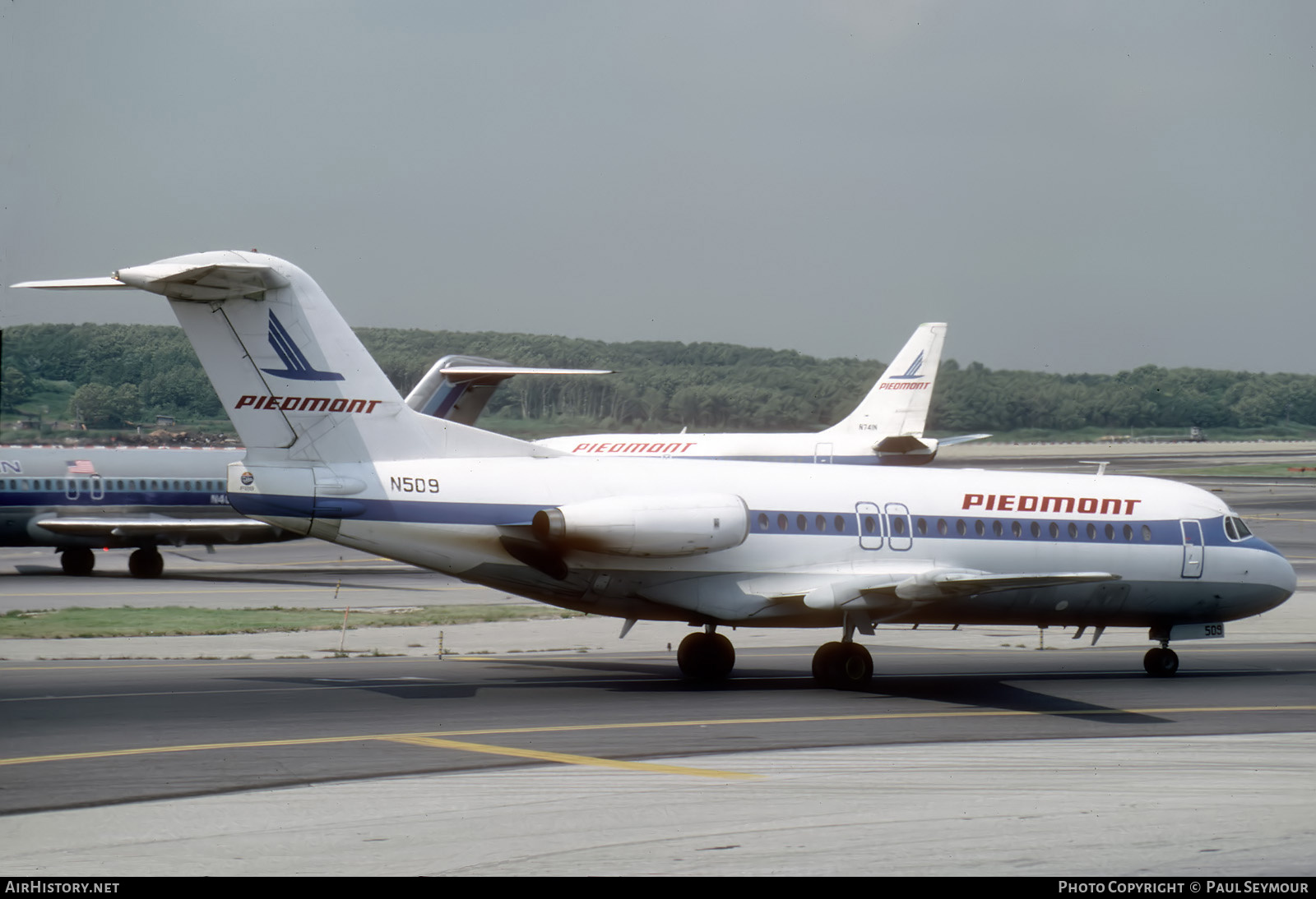 Aircraft Photo of N509 | Fokker F28-4000 Fellowship | Piedmont Airlines | AirHistory.net #807709