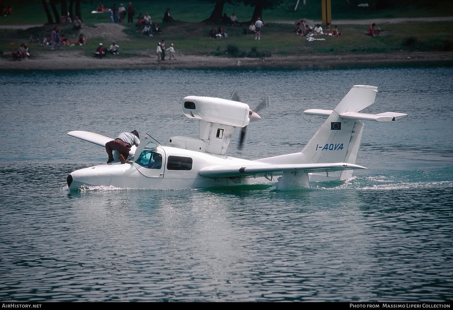 Aircraft Photo of I-AQVA | Lake LA-250 Renegade | AirHistory.net #807716
