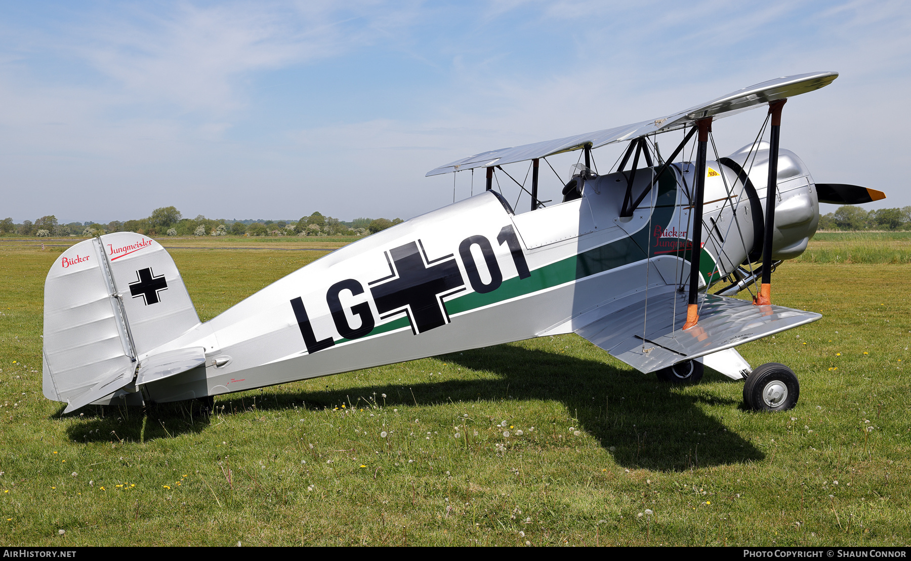 Aircraft Photo of G-CIJV | Bücker Bü 133C Jungmeister | Germany - Air Force | AirHistory.net #807721