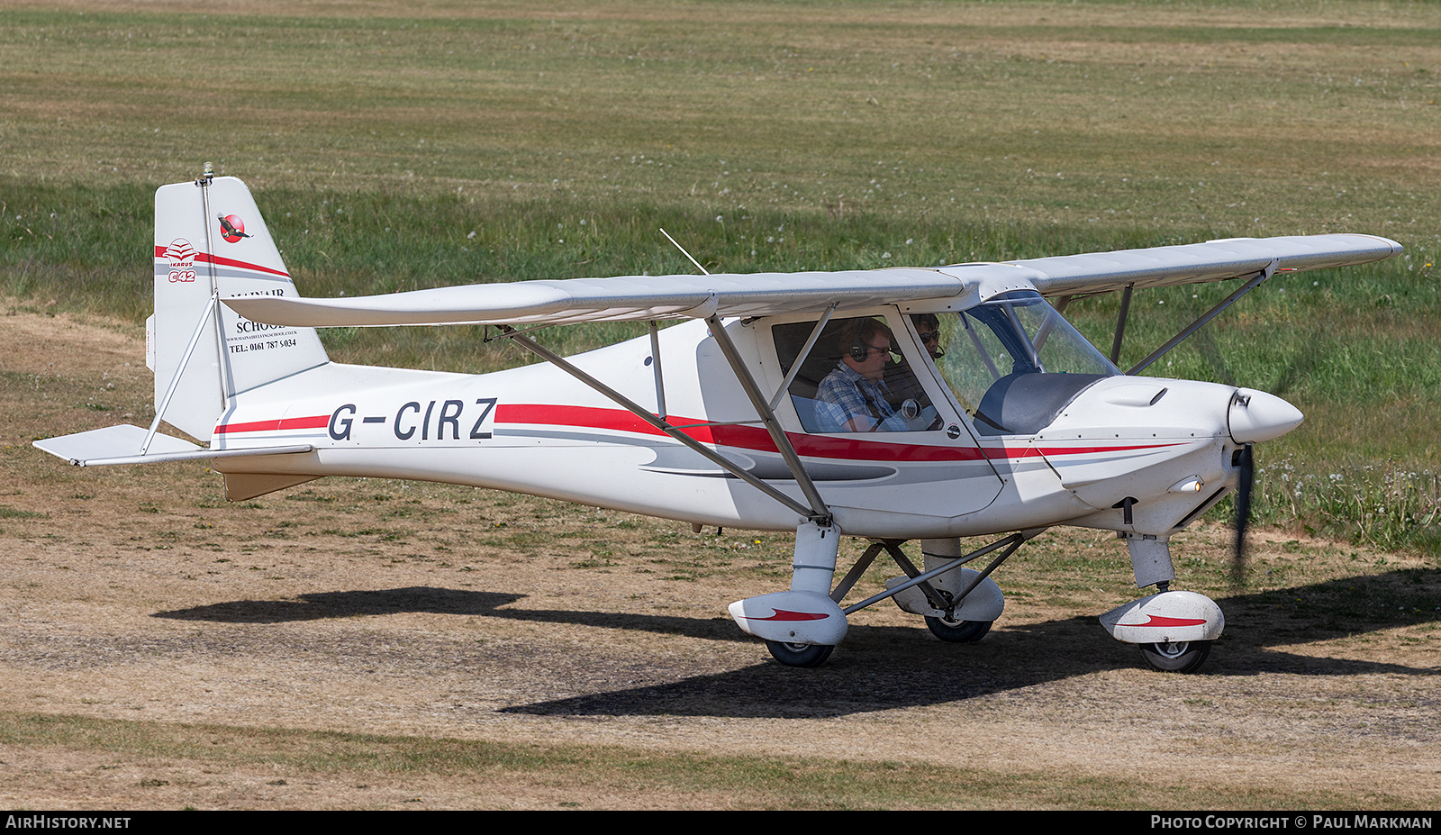 Aircraft Photo of G-CIRZ | Comco Ikarus C42-FB80 | Mainair Flying School | AirHistory.net #807775