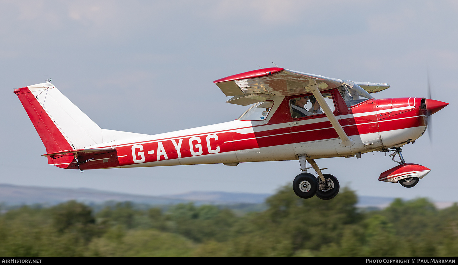 Aircraft Photo of G-AYGC | Reims F150K | AirHistory.net #807777