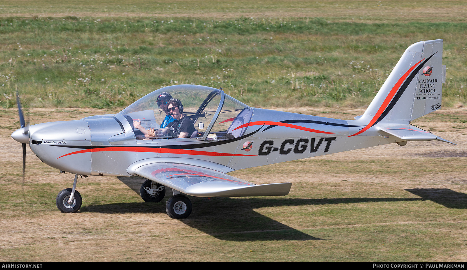 Aircraft Photo of G-CGVT | Cosmik EV-97 TeamEurostar UK | Mainair Flying School | AirHistory.net #807789