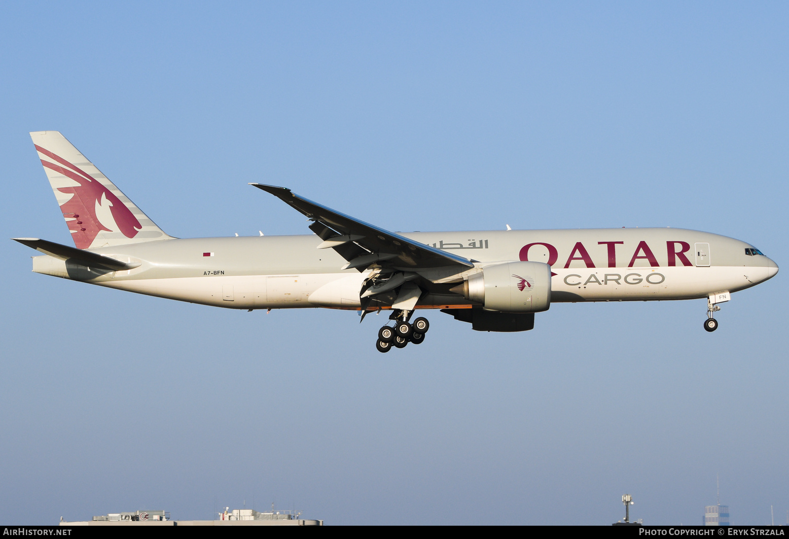 Aircraft Photo of A7-BFN | Boeing 777-F | Qatar Airways Cargo | AirHistory.net #807793
