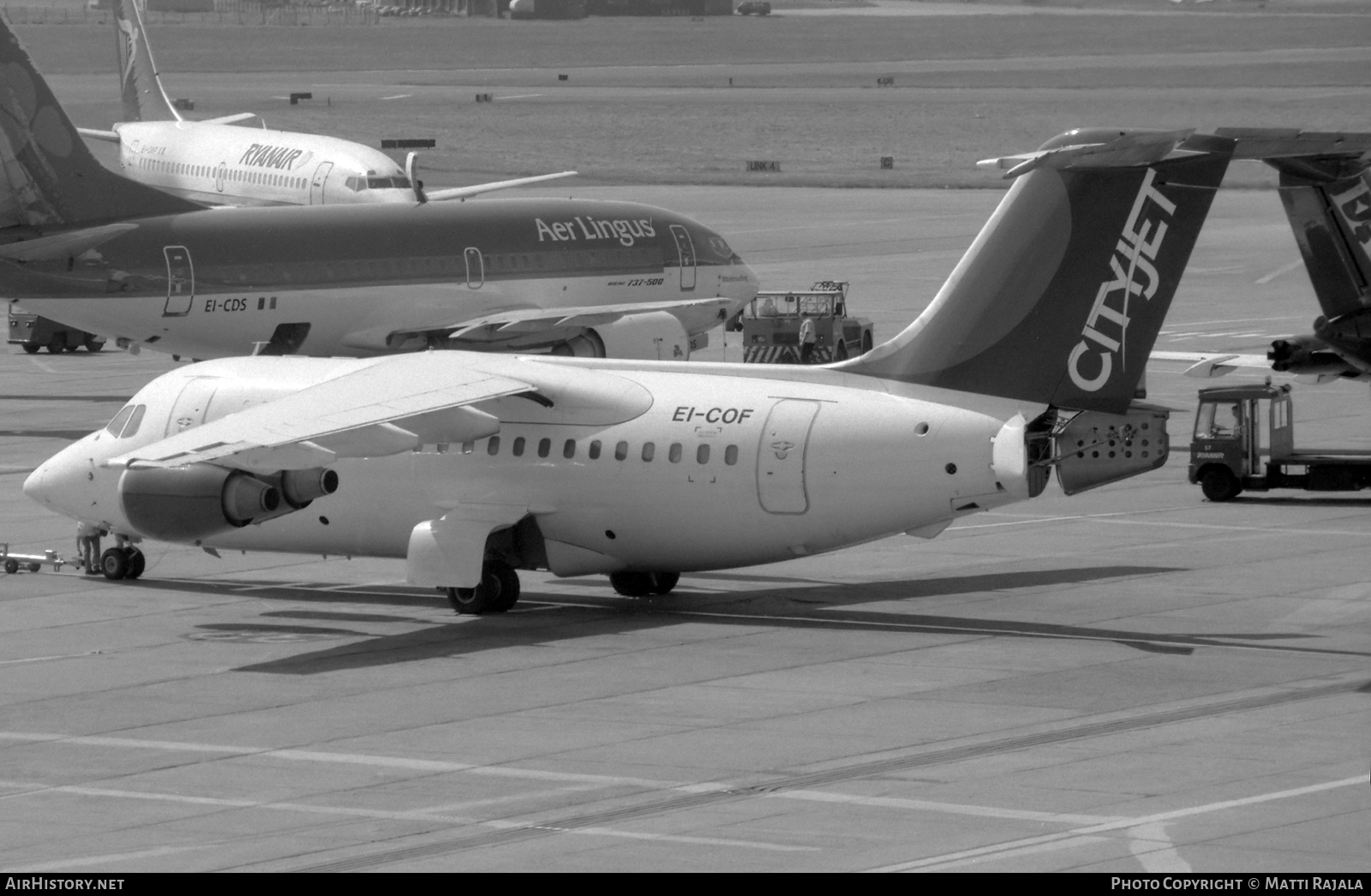 Aircraft Photo of EI-COF | British Aerospace BAe-146-100 | CityJet | AirHistory.net #807801