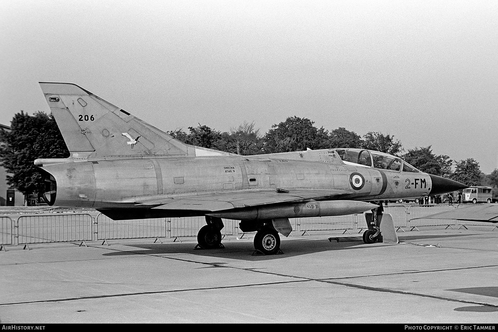 Aircraft Photo of 206 | Dassault Mirage IIIB | France - Air Force | AirHistory.net #807806