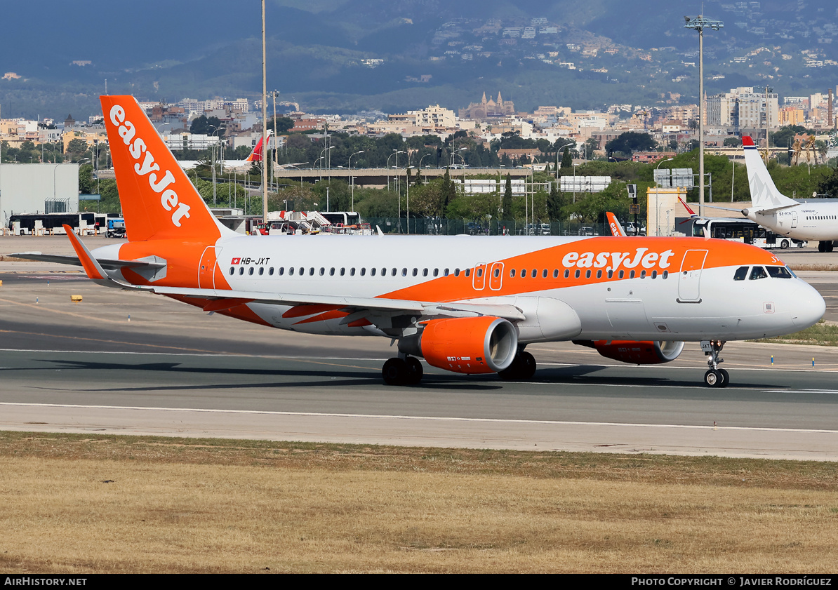 Aircraft Photo of HB-JXT | Airbus A320-214 | EasyJet | AirHistory.net #807808