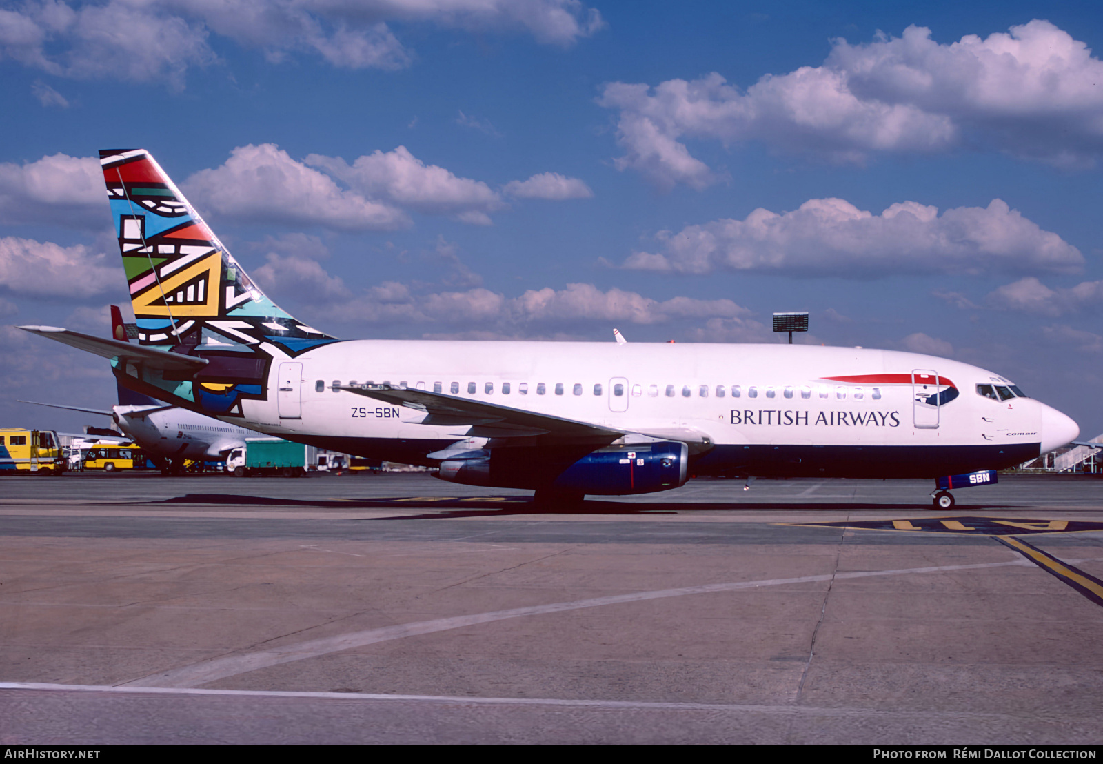 Aircraft Photo of ZS-SBN | Boeing 737-244 | British Airways | AirHistory.net #807811