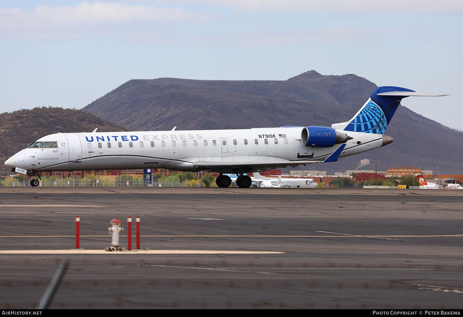 Aircraft Photo of N791SK | Bombardier CRJ-702ER NG (CL-600-2C10) | United Express | AirHistory.net #807831
