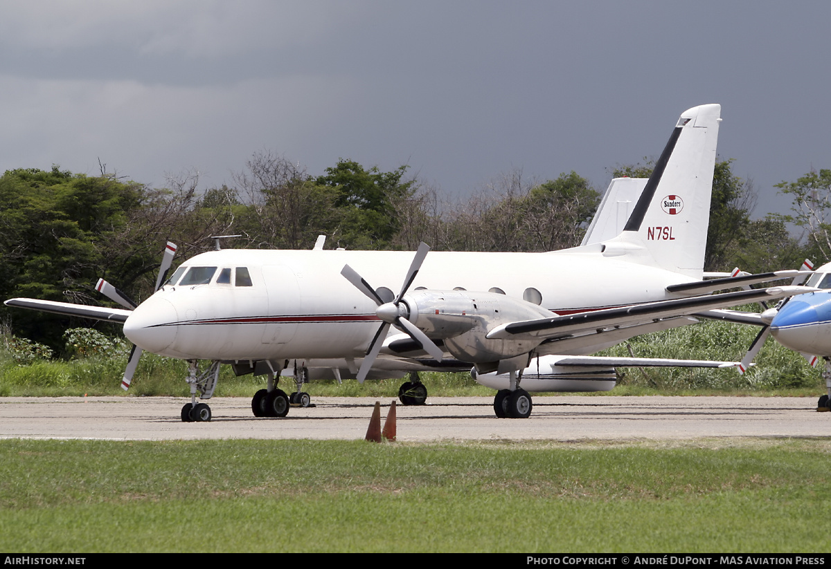Aircraft Photo of N7SL | Grumman G-159... Gulfstream I | Wiley Sanders | AirHistory.net #807861
